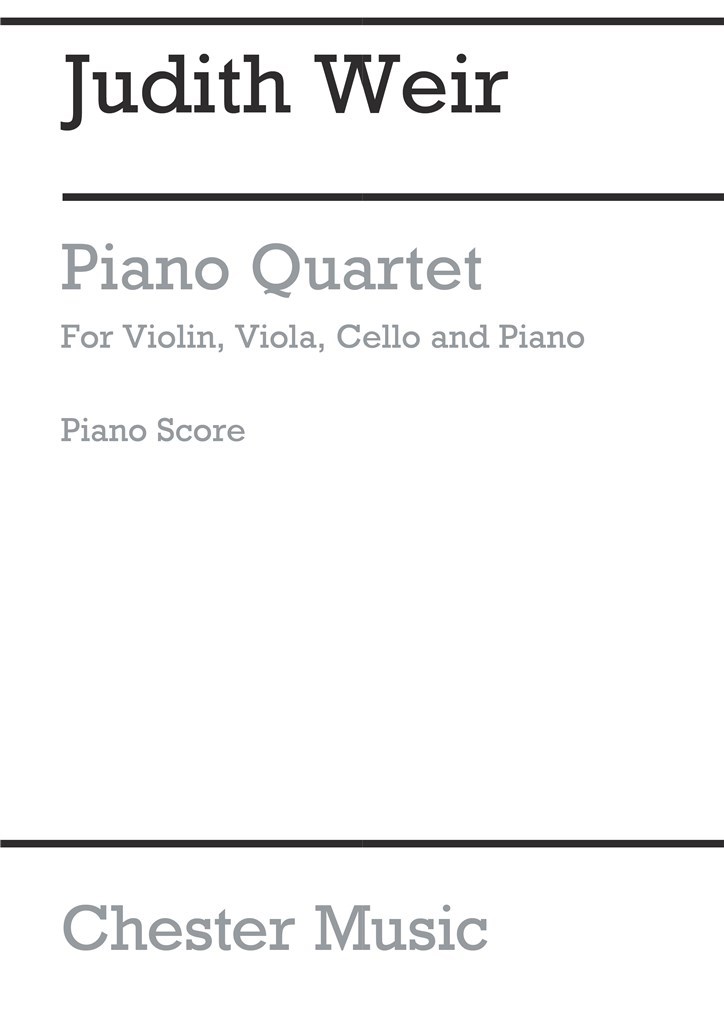Piano Quartet (Piano Score)
